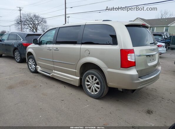 2C4RC1GG6GR158222 2016 CHRYSLER TOWN & COUNTRY Желто-коричневый Задняя левая четверть
