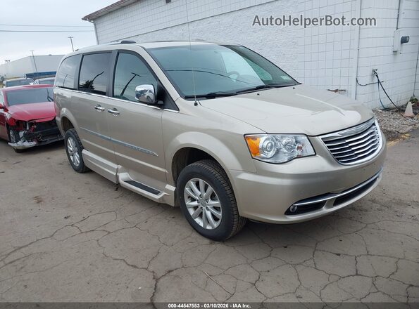 2C4RC1GG6GR158222 2016 CHRYSLER TOWN & COUNTRY Желто-коричневый Передняя правая четверть