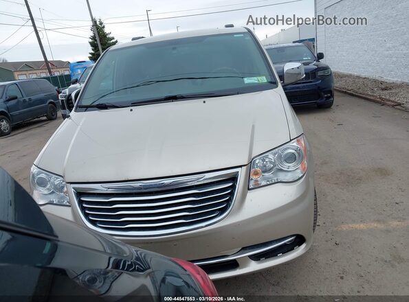2C4RC1GG6GR158222 2016 CHRYSLER TOWN & COUNTRY Желто-коричневый Вид щитка приборов