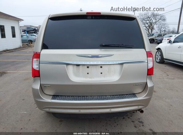 2C4RC1GG6GR158222 2016 CHRYSLER TOWN & COUNTRY Желто-коричневый 