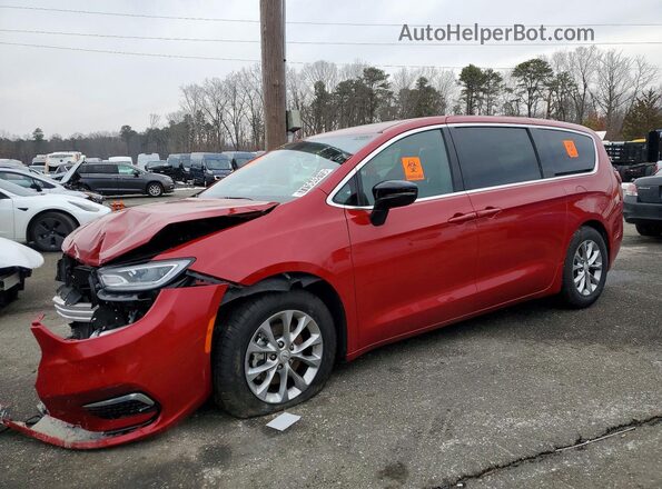 2C4RC1GG8TR190292 2026 CHRYSLER PACIFICA Красный Передняя левая четверть