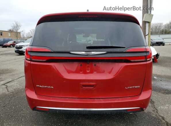 2C4RC1GG8TR190292 2026 CHRYSLER PACIFICA Красный Вид сзади