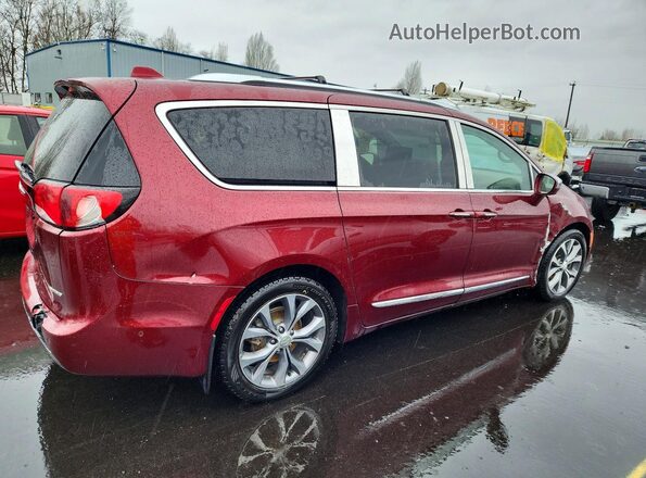 2C4RC1GG9HR627787 2017 CHRYSLER PACIFICA Burgundy Tył prawy