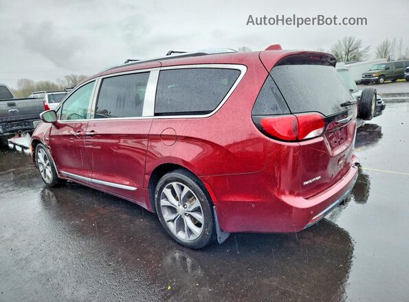 2C4RC1GG9HR627787 2017 CHRYSLER PACIFICA Burgundy Tył lewy