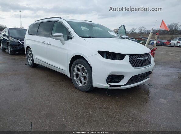 2C4RC1GG9NR139080 2022 CHRYSLER PACIFICA Белый Передняя правая четверть