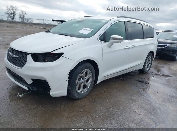2C4RC1GG9NR139080 2022 CHRYSLER PACIFICA Белый Передняя левая четверть
