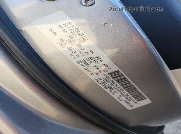 2C4RC1L71JR364951 2018 CHRYSLER PACIFICA Серебряный Вид наклейки с VIN-кодом