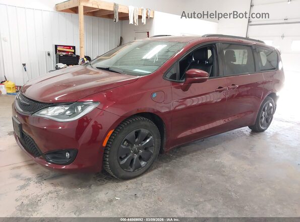 2C4RC1N7XLR146703 2020 CHRYSLER PACIFICA Темно-бордовый Передняя левая четверть