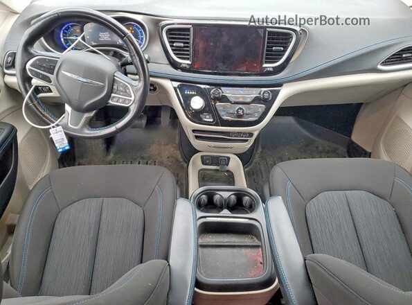 2C4RC1R73MR544184 2021 CHRYSLER PACIFICA Black წინა პანელის ხედი