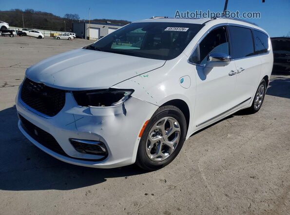 2C4RC1S71MR517849 2021 CHRYSLER PACIFICA White Vista tres cuartos delantera izquierda