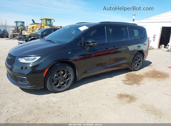 2C4RC1S71RR103140 2024 CHRYSLER PACIFICA Black წინა მარცხენა ხედი სამი მეოთხედიდან