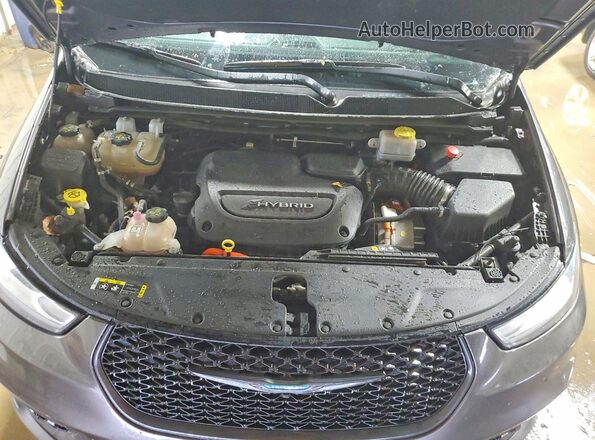 2C4RC1S72MR584234 2021 CHRYSLER PACIFICA Серый Вид задней части салона