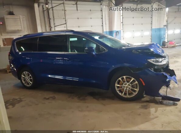 2C4RC3FGXMR514860 2021 CHRYSLER PACIFICA Blue უკანა სალონის ხედი