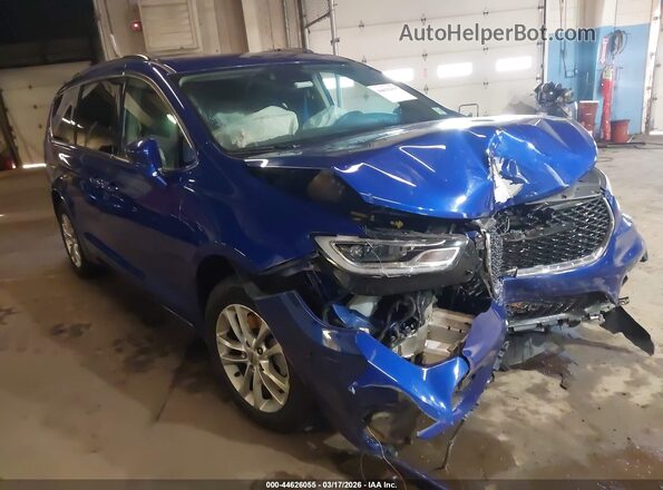 2C4RC3FGXMR514860 2021 CHRYSLER PACIFICA Blue წინა მარჯვენა