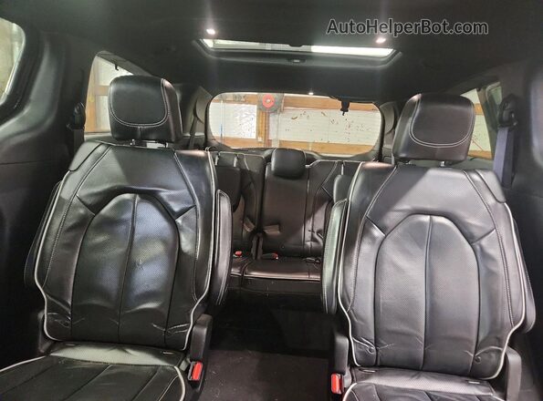 2C4RC3GG9MR536928 2021 CHRYSLER PACIFICA Black უკანა სავარძლების ხედი