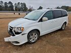 2019 Dodge Grand Caravan Sxt White vin: 2C4RDGCG0KR544505