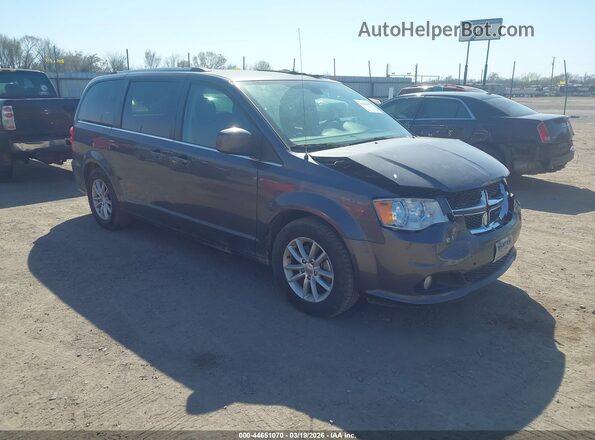 2C4RDGCG0LR153825 2020 DODGE GRAND CARAVAN Серый Передняя правая четверть