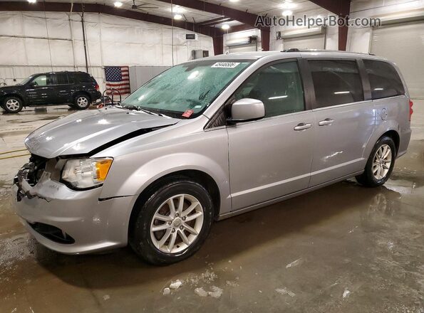 2C4RDGCG0LR153842 2020 DODGE GRAND Серебряный Передняя левая четверть