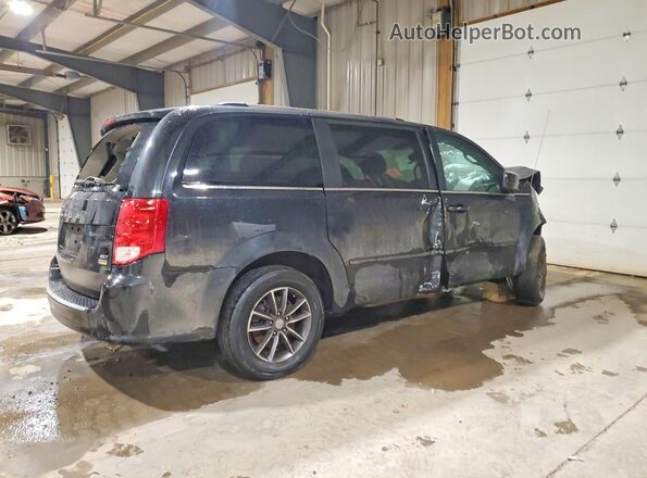 2C4RDGCG2HR706840 2017 DODGE GRAND Black Tył prawy
