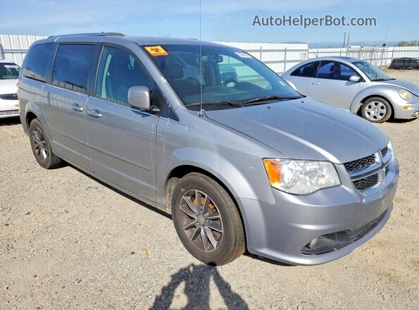 2C4RDGCG2HR812866 2017 DODGE GRAND Silver Передня права чверть