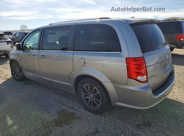 2C4RDGCG2HR812866 2017 DODGE GRAND Silver Задня ліва чверть