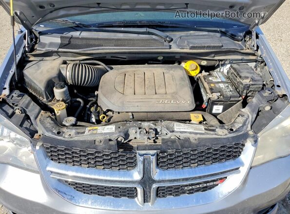 2C4RDGCG2HR812866 2017 DODGE GRAND Silver Вид підкапотного простору
