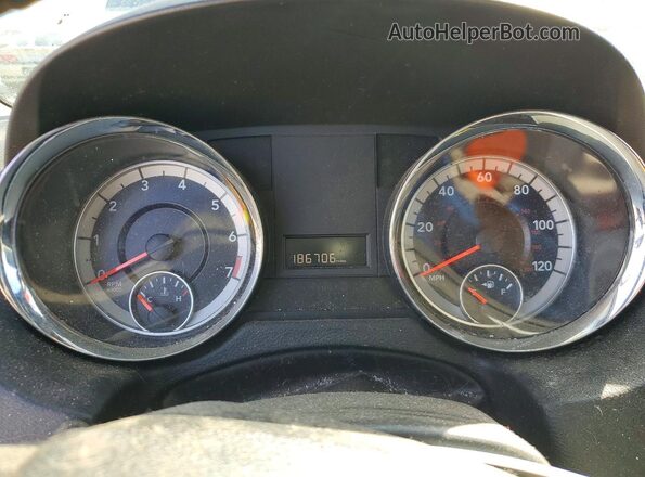 2C4RDGCG2HR812866 2017 DODGE GRAND Silver Вид щитка приладів