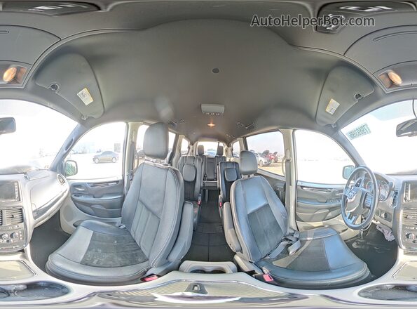2C4RDGCG2HR817758 2017 DODGE GRAND Черный Панорамный вид салона 360°