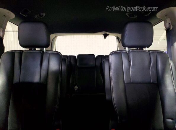 2C4RDGCG2KR545784 2019 DODGE GRAND Серый Вид задних сидений
