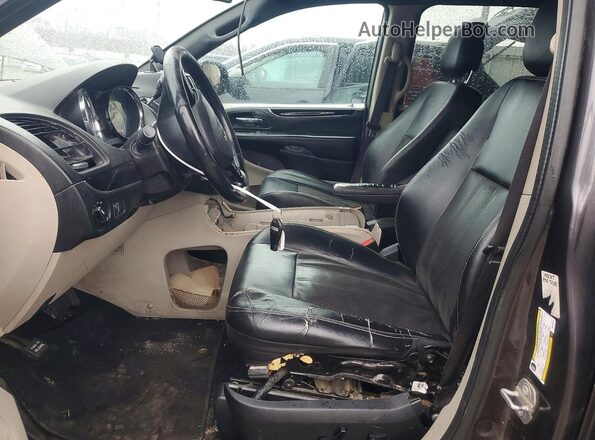 2C4RDGCG2KR773414 2019 DODGE GRAND Серый Вид салона спереди