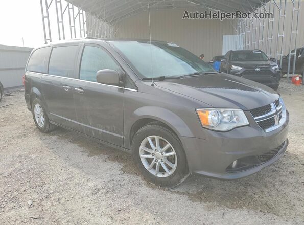 2C4RDGCG2KR773414 2019 DODGE GRAND Серый Передняя правая четверть