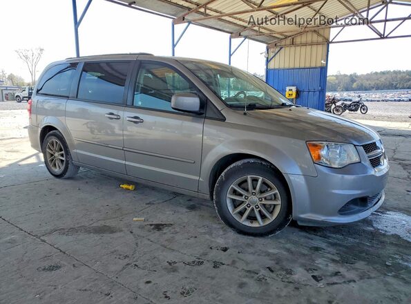 2C4RDGCG3GR317896 2016 DODGE GRAND Серебряный Передняя правая четверть