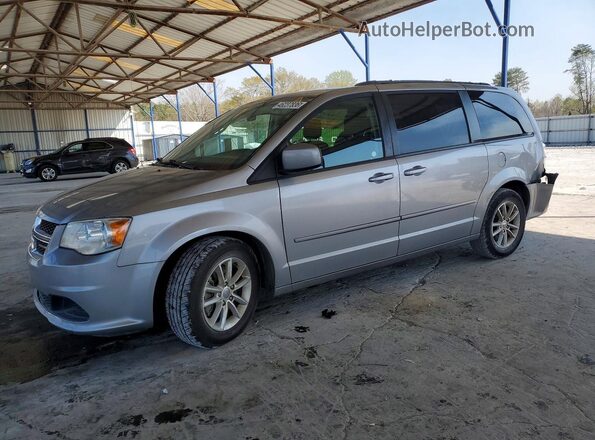 2C4RDGCG3GR317896 2016 DODGE GRAND Серебряный Передняя левая четверть