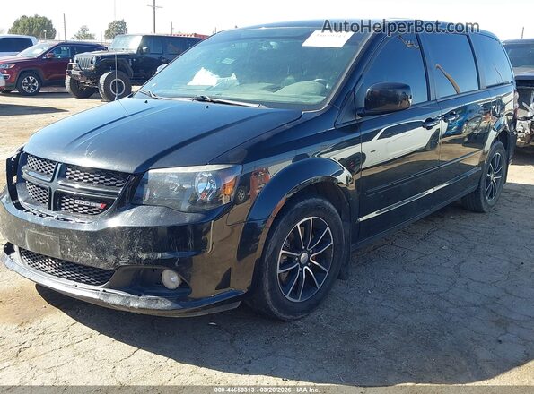 2C4RDGCG3HR646485 2017 DODGE GRAND CARAVAN Черный Передняя левая четверть