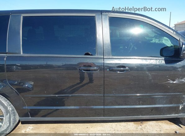 2C4RDGCG3HR646485 2017 DODGE GRAND CARAVAN Черный Вид задней части салона