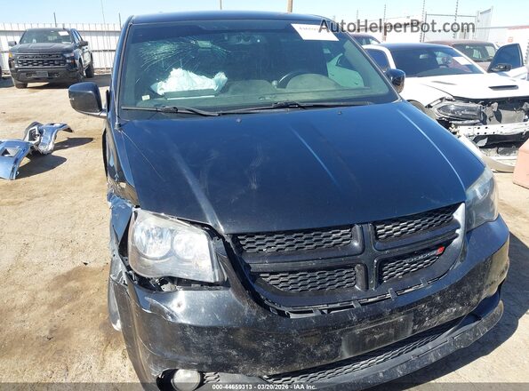 2C4RDGCG3HR646485 2017 DODGE GRAND CARAVAN Черный Вид щитка приборов