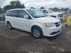 2019 Dodge Grand Caravan Sxt White vin: 2C4RDGCG3KR726540