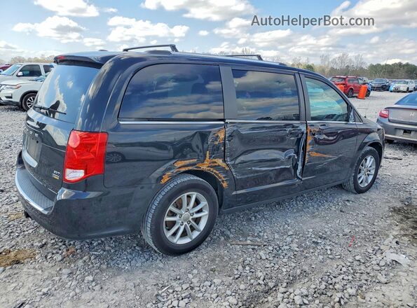 2C4RDGCG3KR765337 2019 DODGE GRAND Black Tył prawy