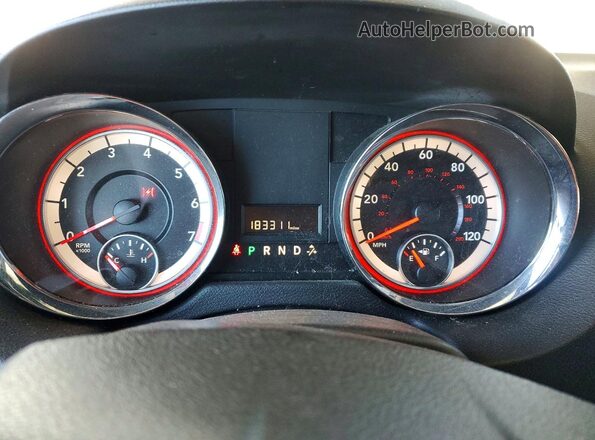 2C4RDGCG4HR715197 2017 DODGE GRAND Серебряный Вид щитка приборов