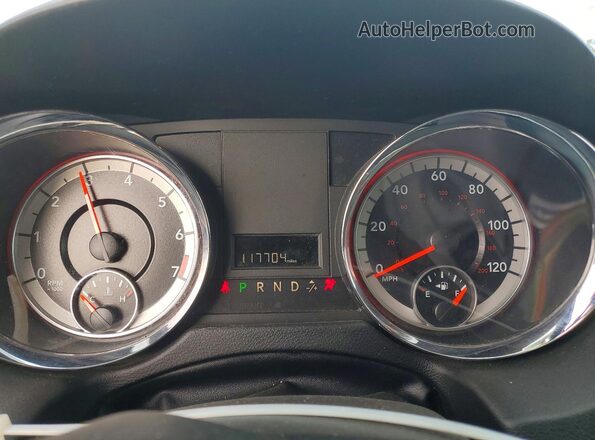 2C4RDGCG4KR740169 2019 DODGE GRAND White Widok zestawu wskaźników