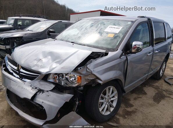 2C4RDGCG4LR170420 2020 DODGE GRAND CARAVAN Серебряный Передняя левая четверть