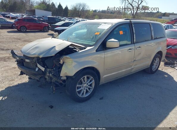 2C4RDGCG5GR202247 2016 DODGE GRAND CARAVAN Tan Przód lewy