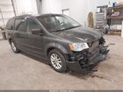 2016 Dodge Grand Caravan Sxt Gray vin: 2C4RDGCG5GR319407