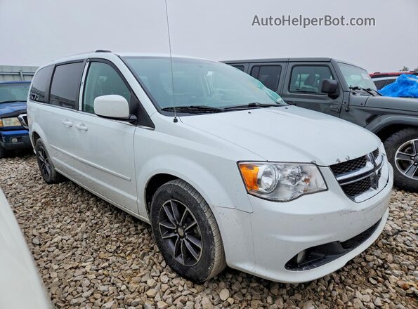2C4RDGCG5HR806706 2017 DODGE GRAND Белый Передняя правая четверть