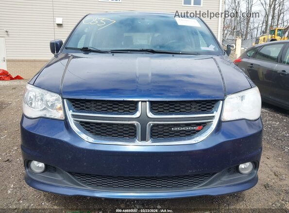 2C4RDGCG7HR730812 2017 DODGE GRAND CARAVAN Navy Вид щитка приборов
