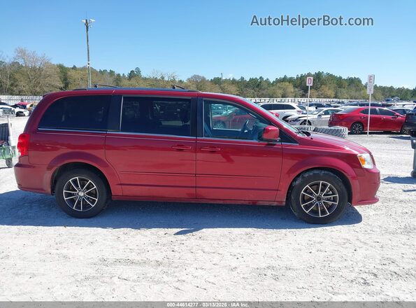 2C4RDGCGXGR134947 2016 DODGE GRAND CARAVAN Красный Вид задней части салона