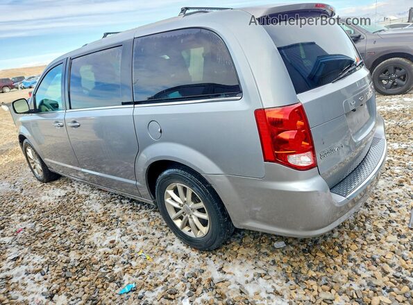 2C4RDGCGXKR543345 2019 DODGE GRAND Серебряный Задняя левая четверть