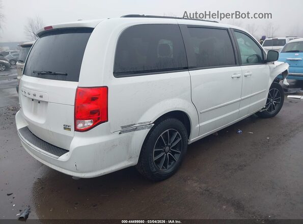 2C4RDGEG7HR825092 2017 DODGE GRAND CARAVAN Белый Задняя правая четверть