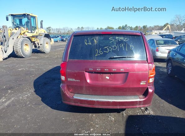 2C4RDGEG8KR534883 2019 DODGE GRAND CARAVAN Maroon 