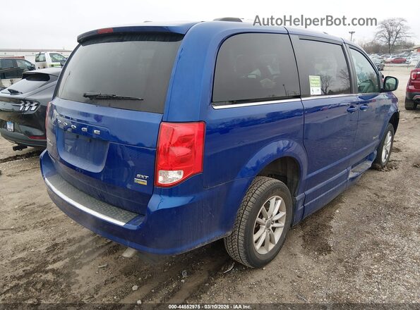 2C7WDGCG4KR698172 2019 DODGE GRAND CARAVAN Blue Tył prawy